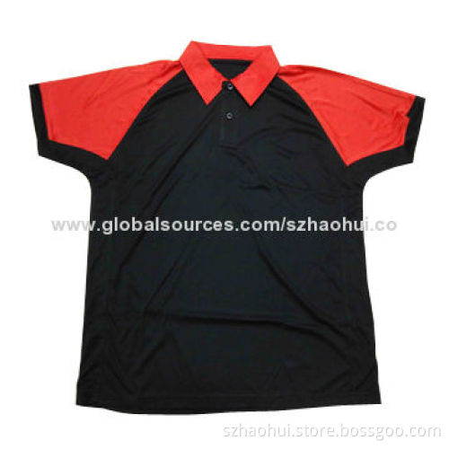 Boy's color combination high quality polyester polo shirt, design and brands can be customized